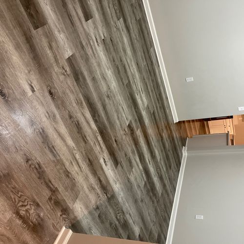 JYD Flooring came out and completed a property I n