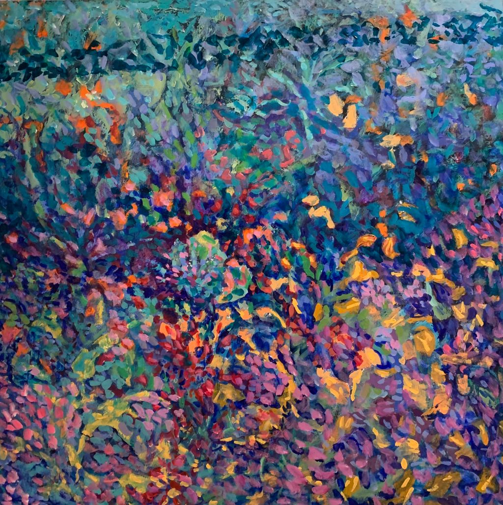 Generativity 30x30 Inch Acrylic Painting SOLD