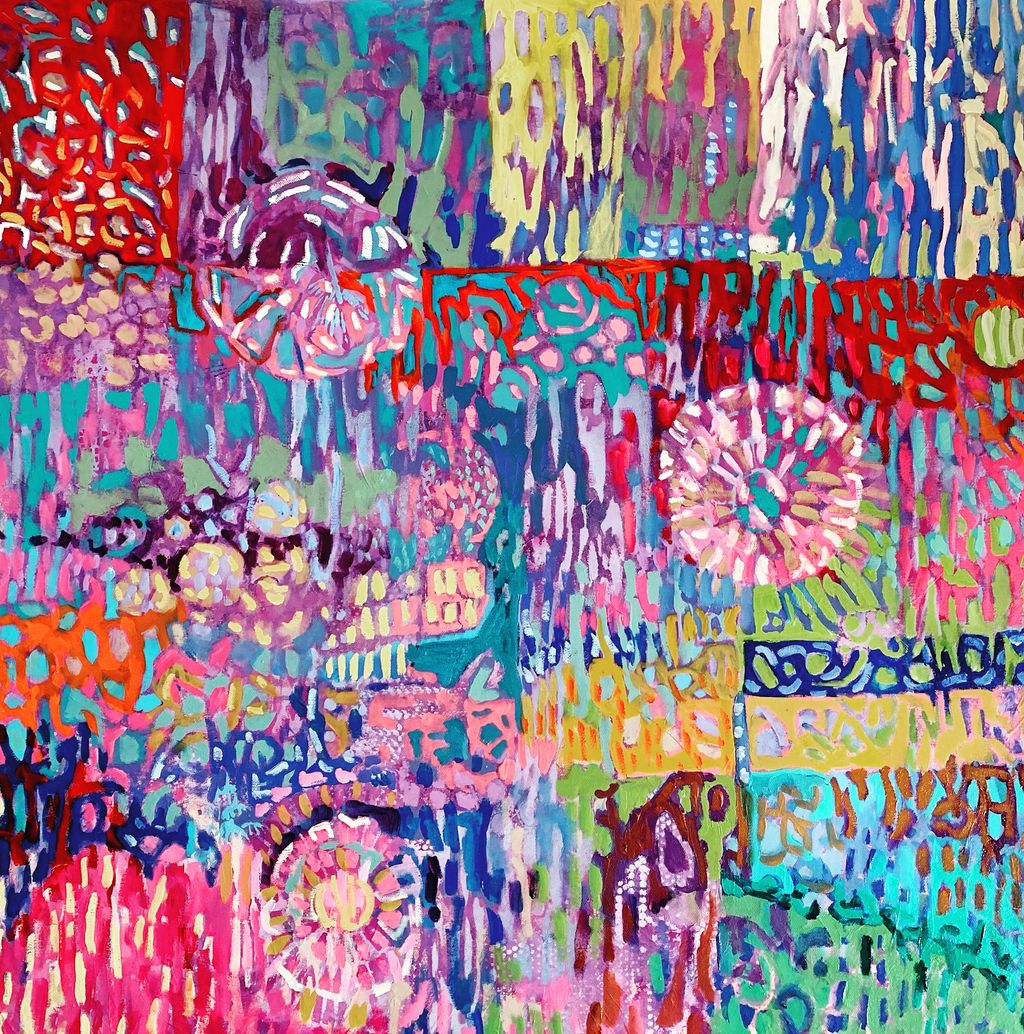 Generosity 30x30 inch Oil Painting