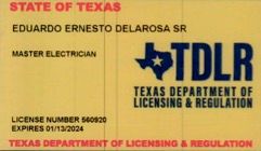 Electrical License 