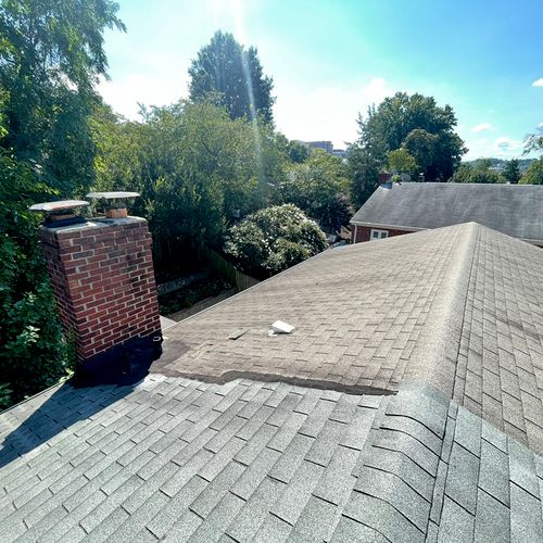 Before; Roof Replacement