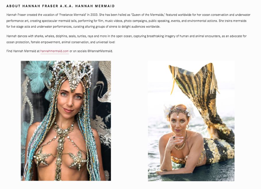 Hannah Mermaid BIO