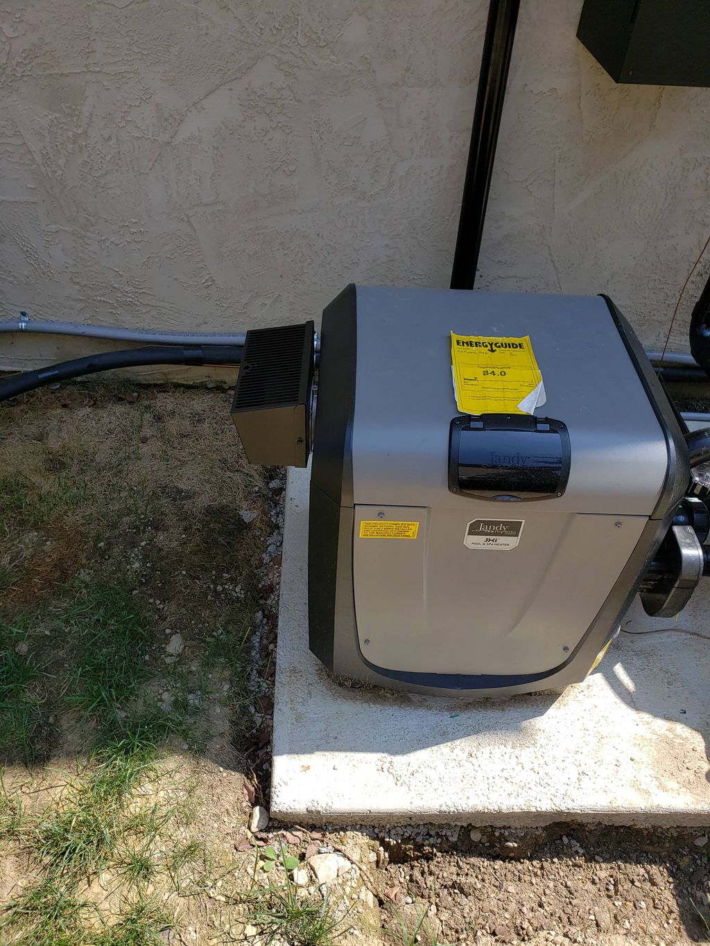 pool heater installation 