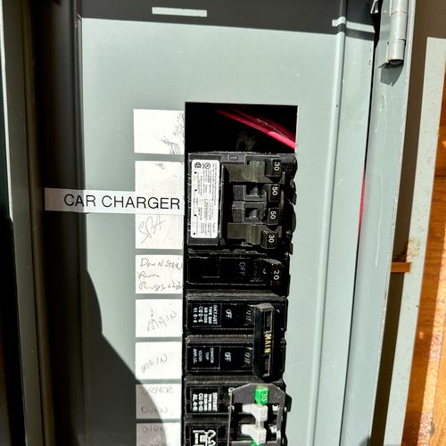 Circuit Breaker Panel or Fuse Box Installation