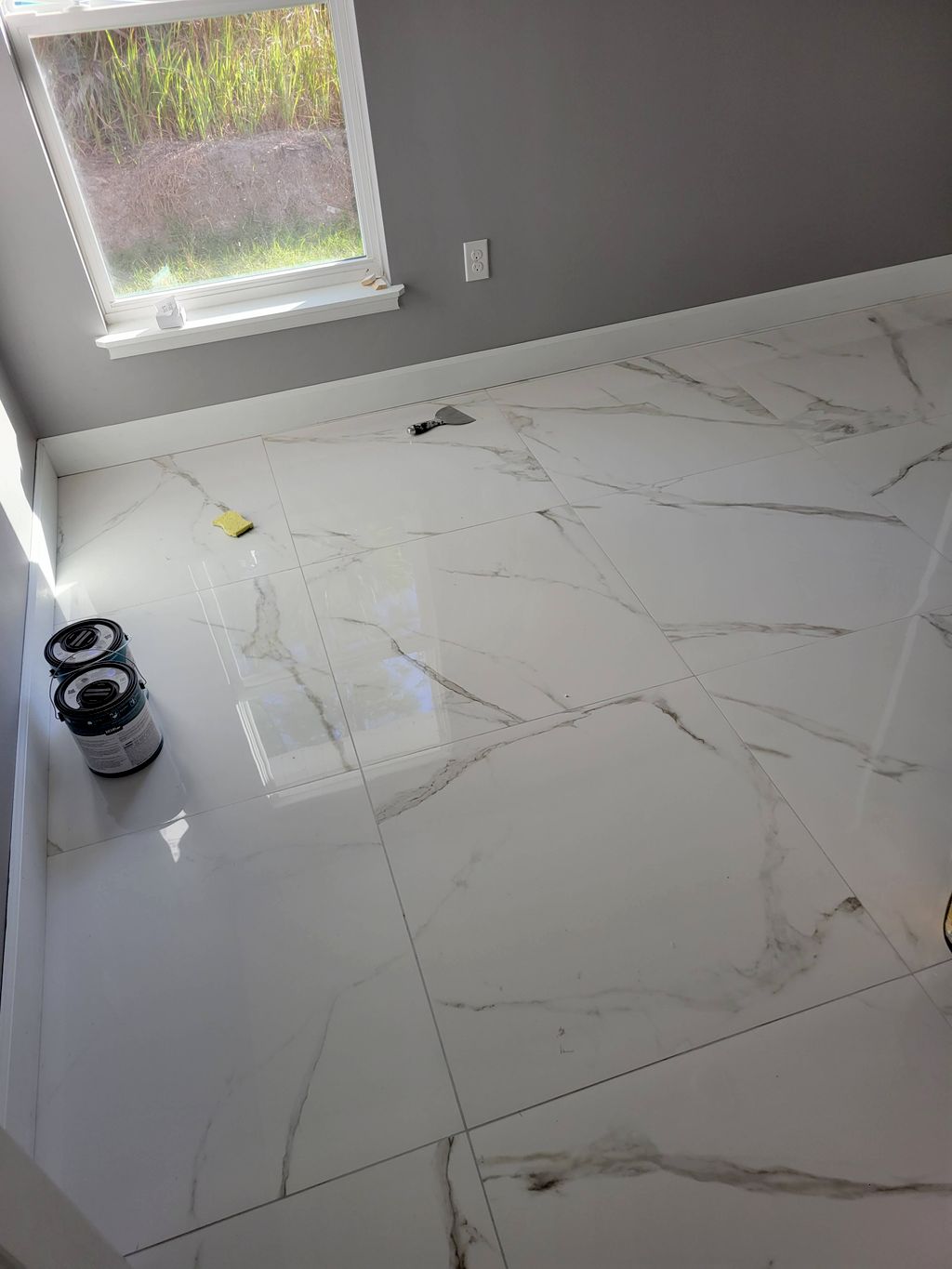 tiles floor Installation  