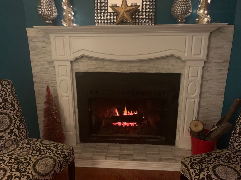 fireplace mantel installation