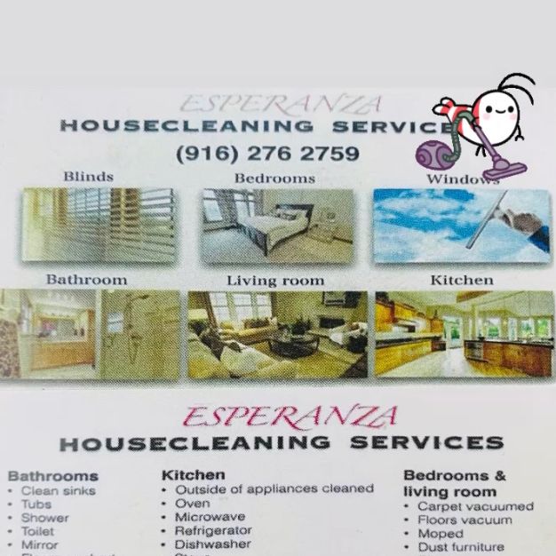 Esperanza’s house cleaning