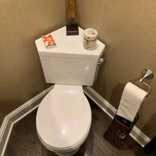 Toilet Install