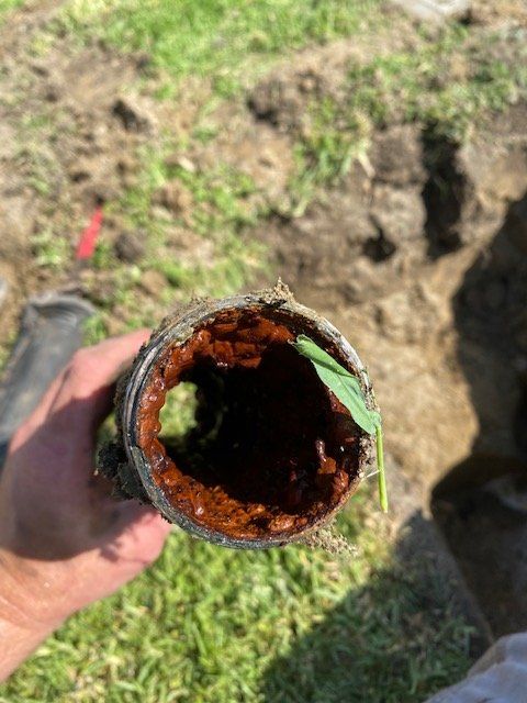 Old galvanized pipe replacement