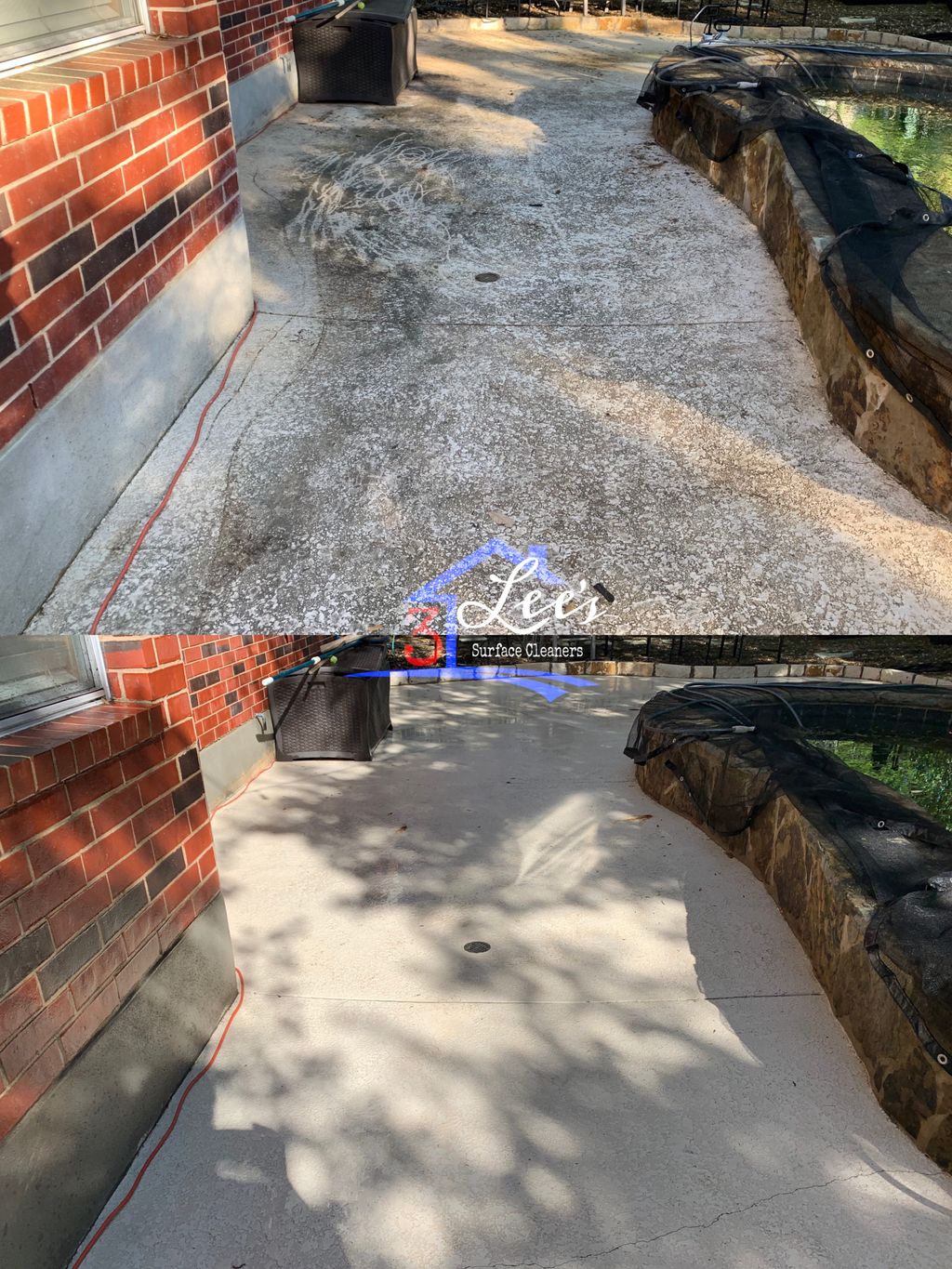 Pool Deck Cleaning