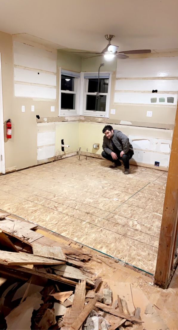Newly Installed Subfloor