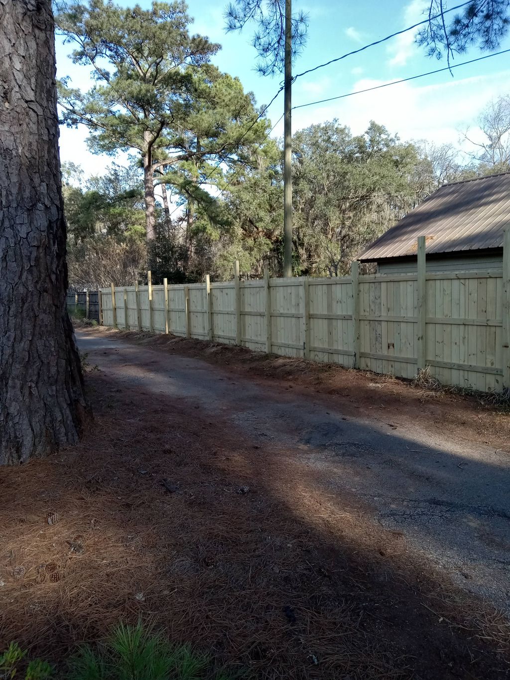 customer requested posts at different lengths . (f
