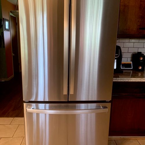 Outstanding!! I had a new refrigerator delivered b