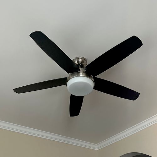 Did a wonderful job on my ceiling fan and kitchen 