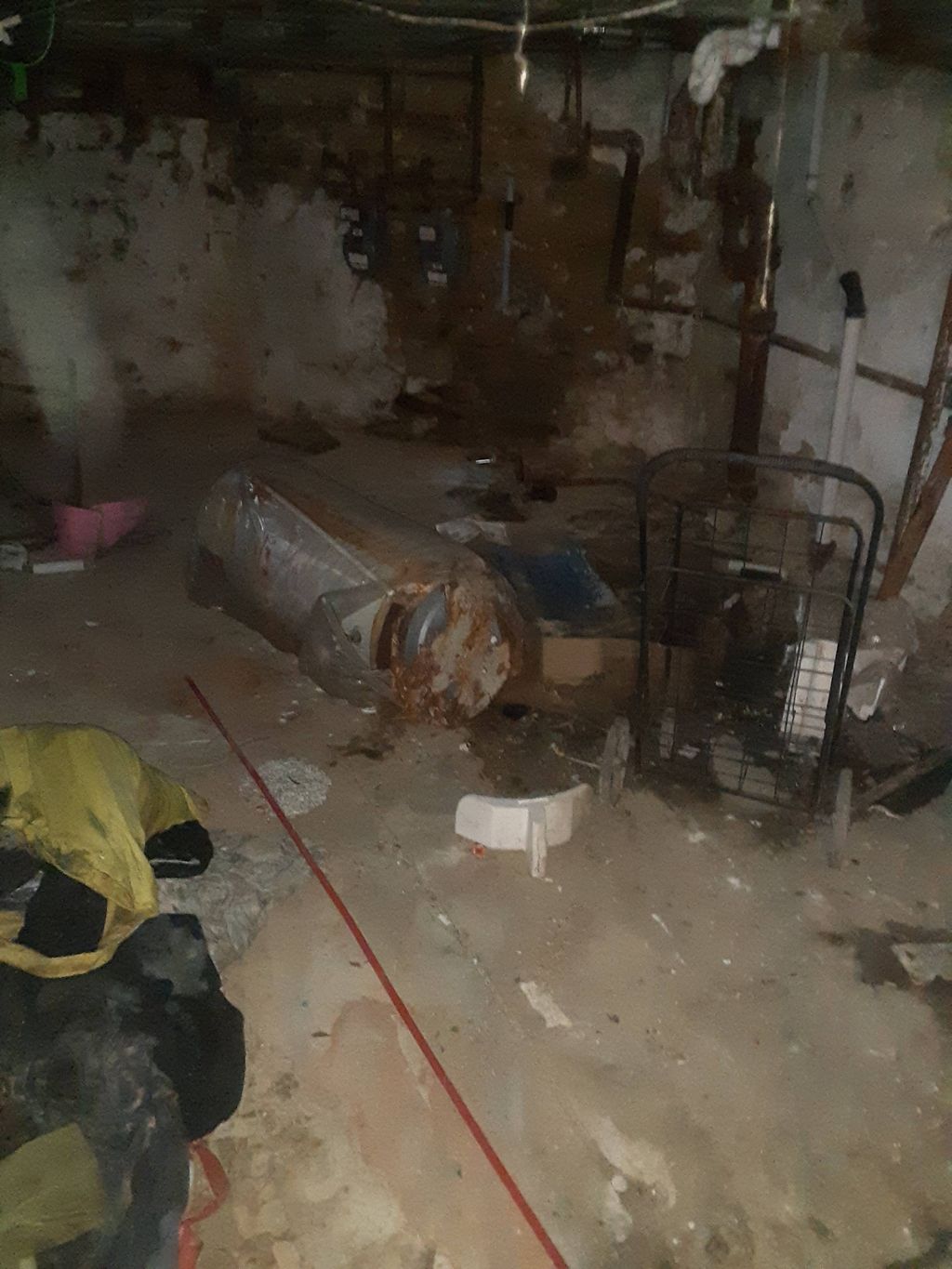Before ...(Basement Cleanout)
