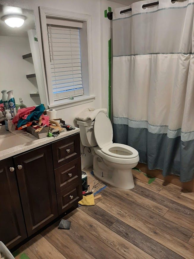 Bathroom Before