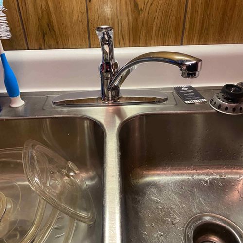 My faucet needed replaced as it was spraying all o