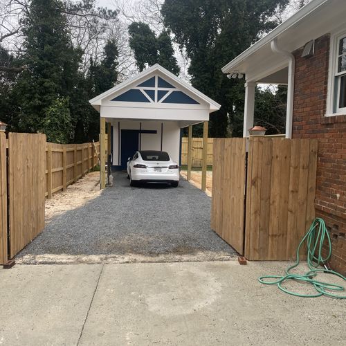Complete home remodel, new fence, new carport
