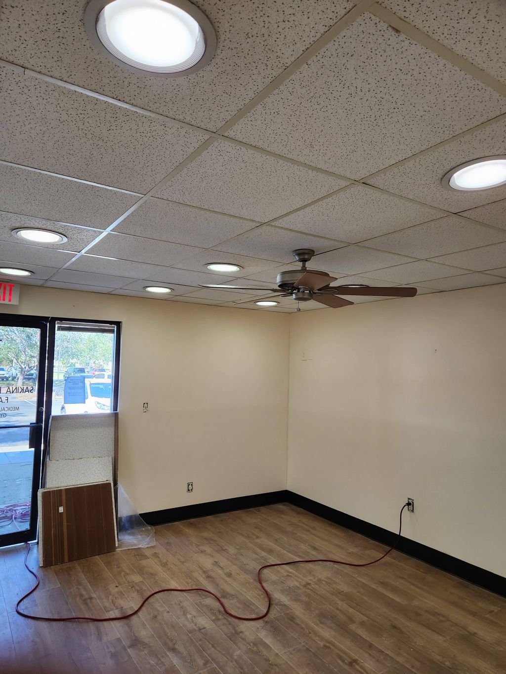 Ceiling tile replaced