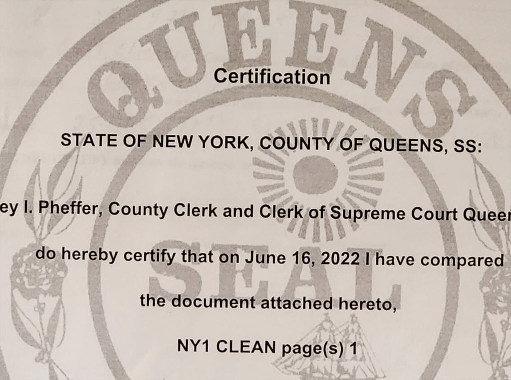 certification 