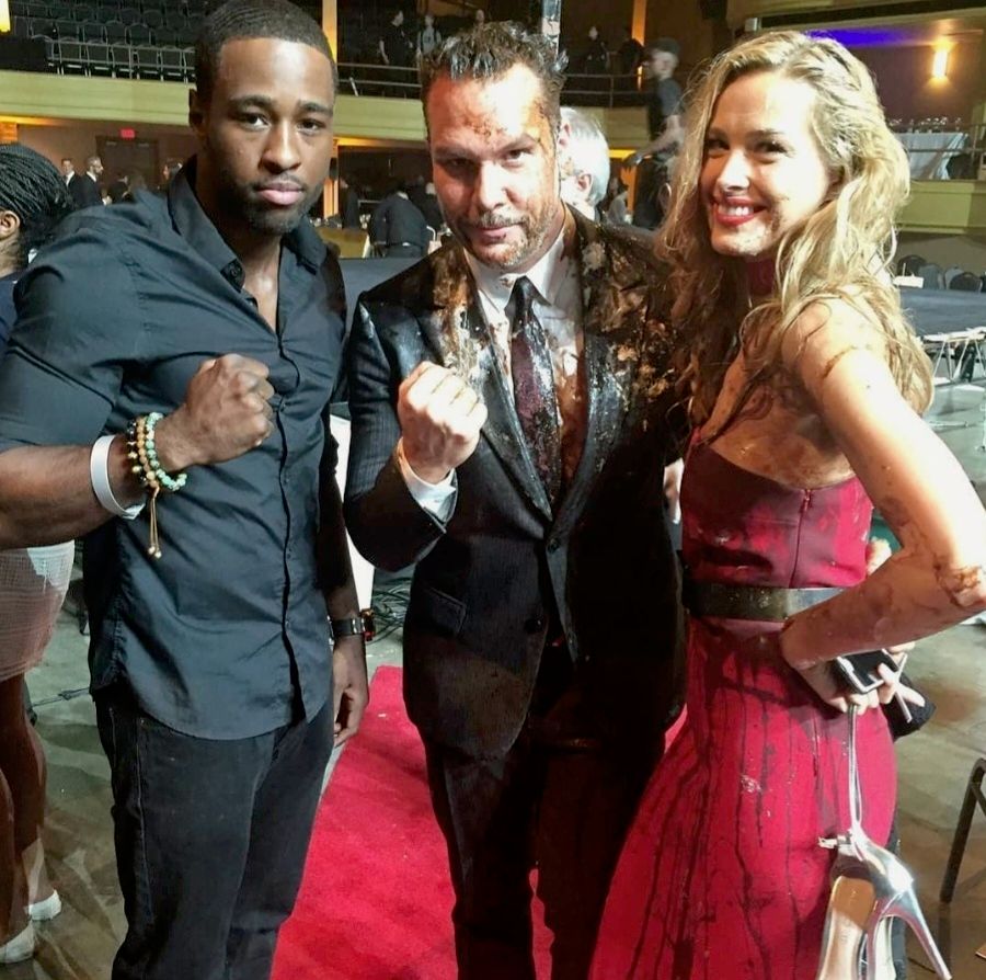 Dane Cook & Petra Nemcova After I Fought at Hammer