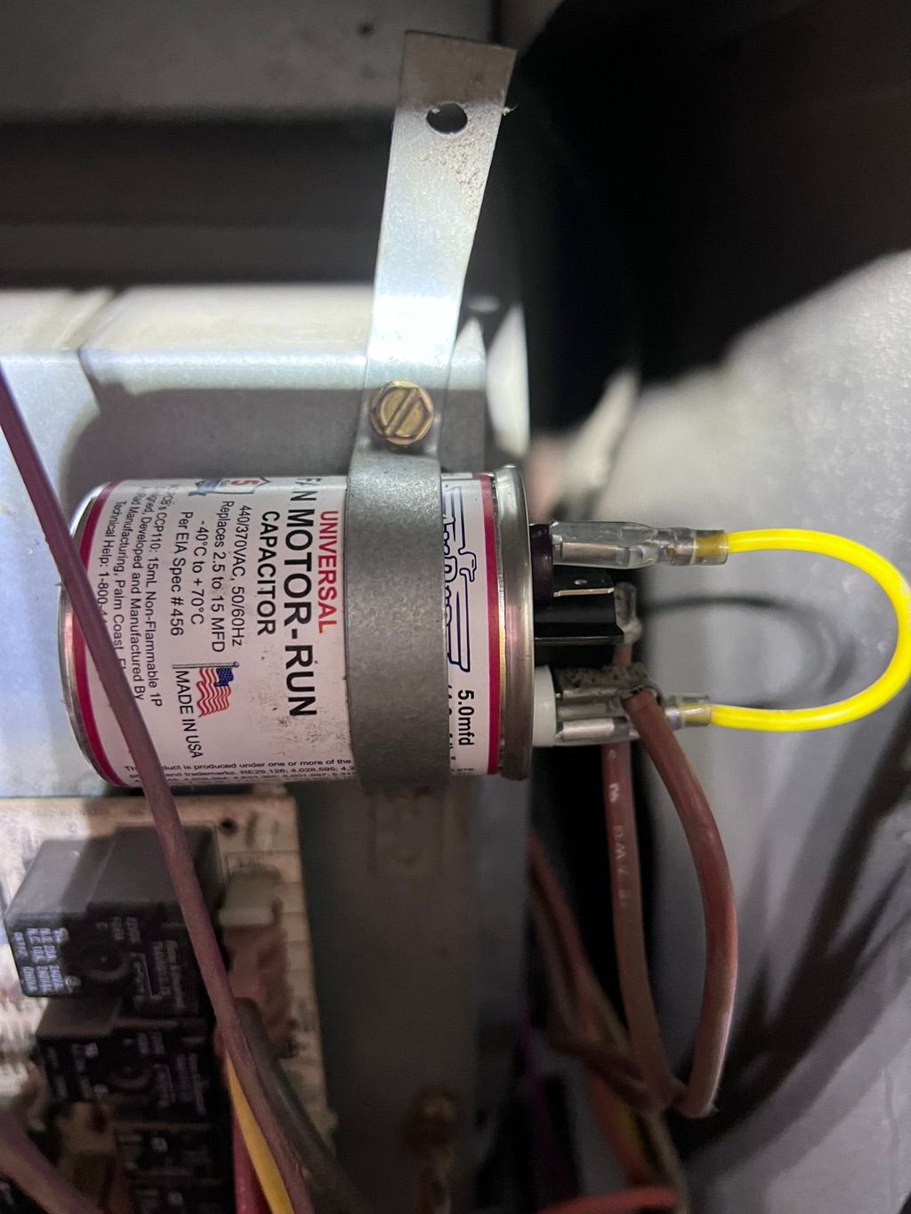 Bad capacitors will prevent system from working we