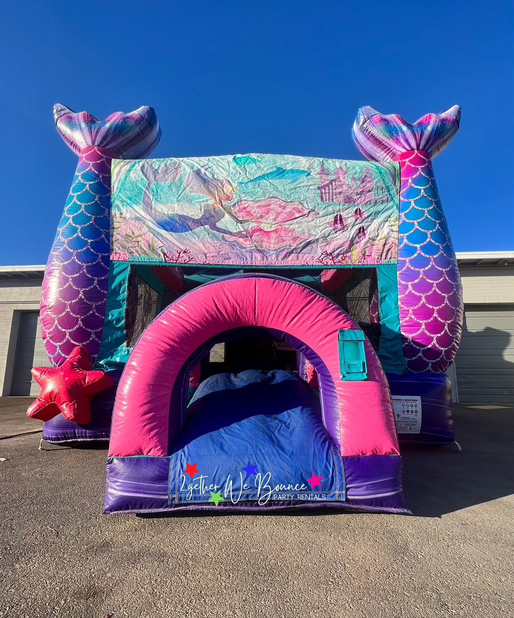 Mermaid Bounce House (Can be used wet) 