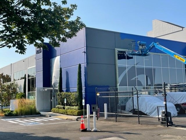 Cobalt managed exterior painting.