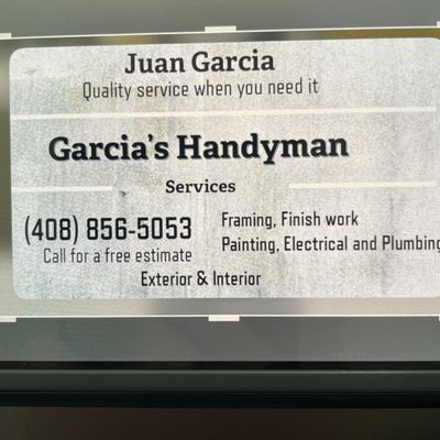 Avatar for Garcia’s handyman