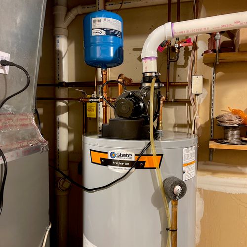I needed a new hot water heater to replace my two 