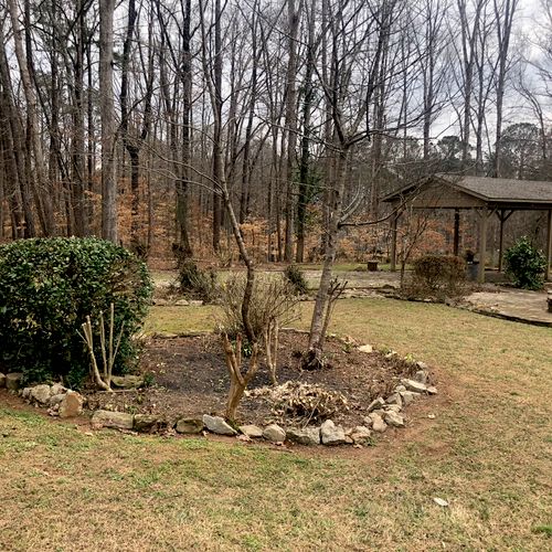 I purchased a new home and the front and back yard