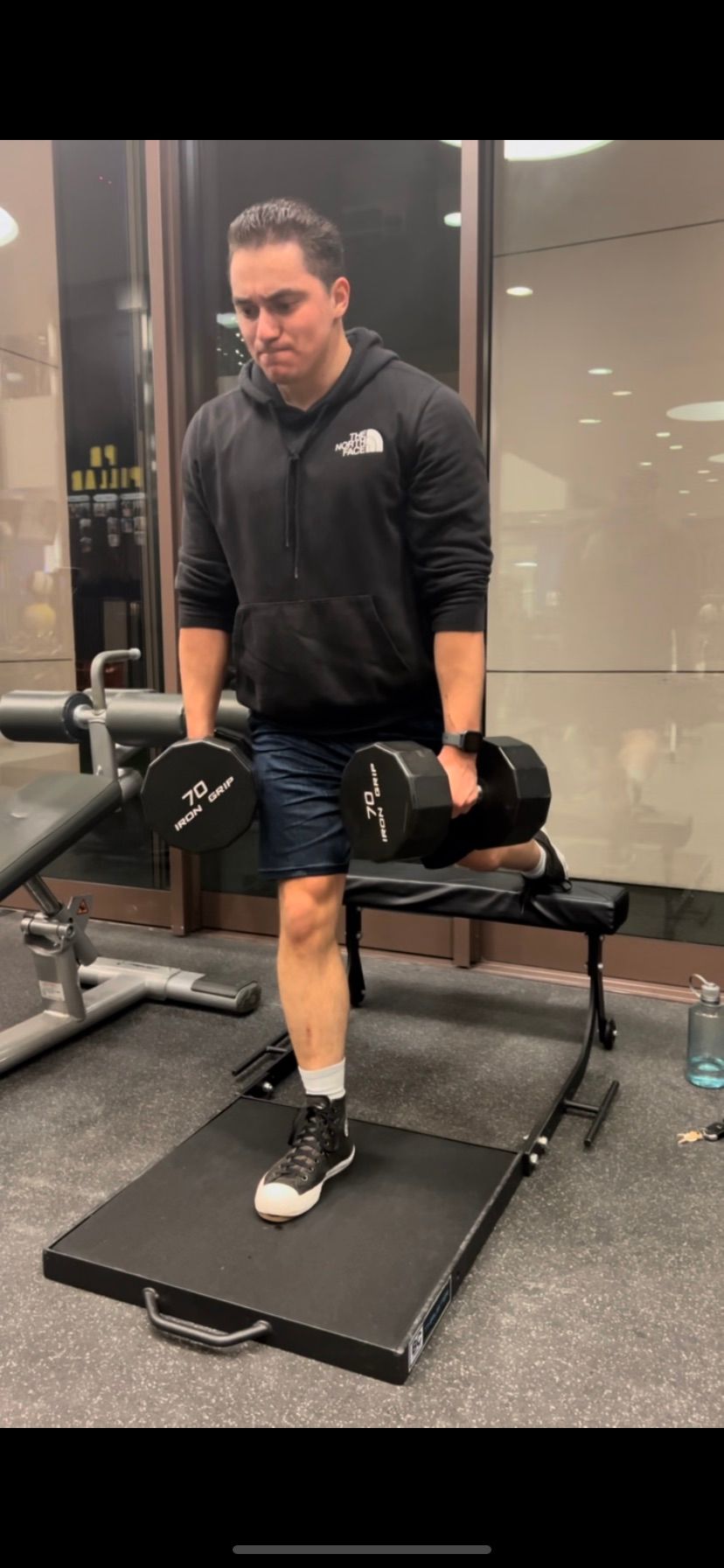 Bulgarian split squats 