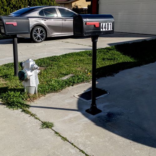 Mailbox Replacement. 