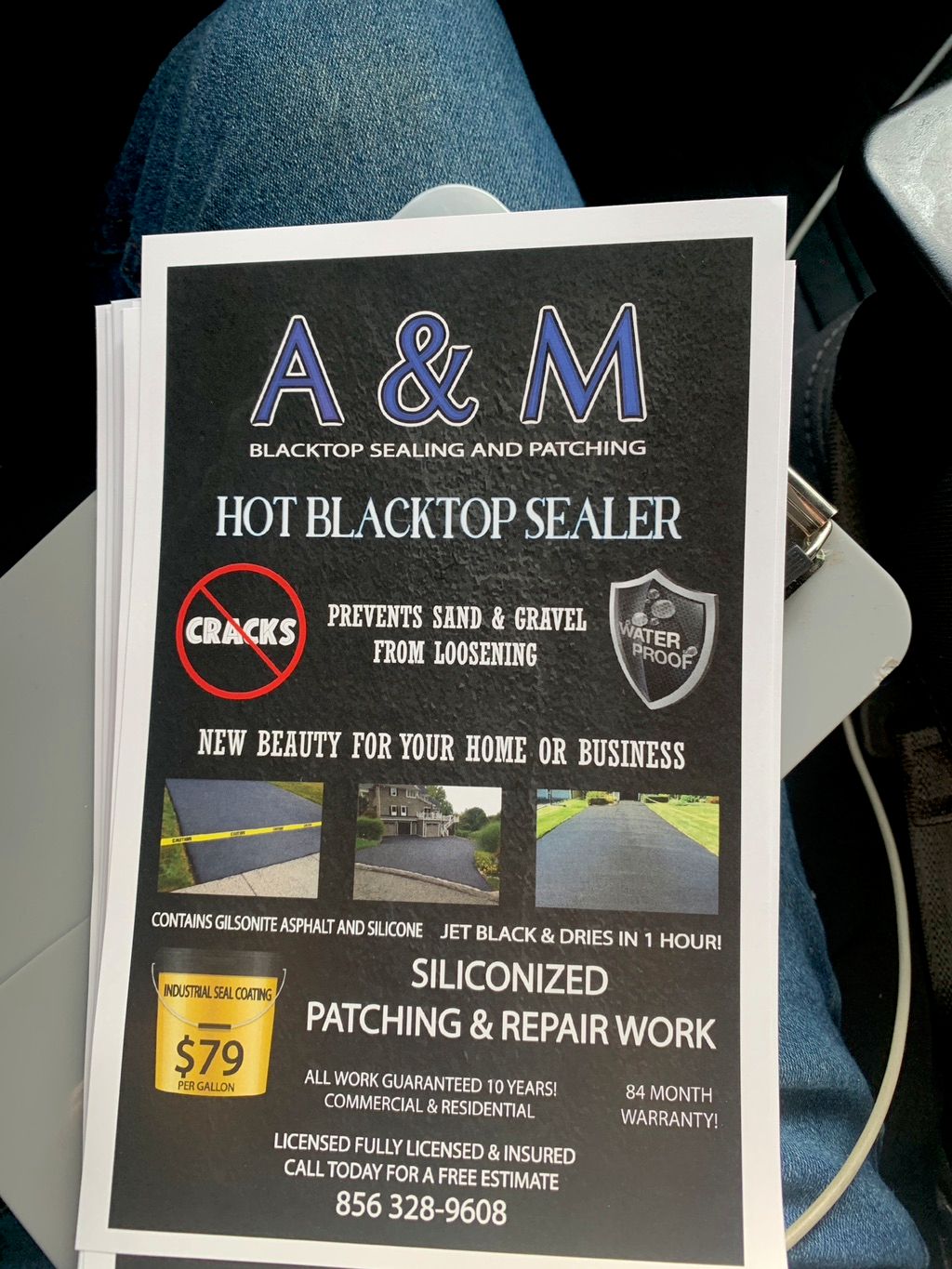A&M sealing paving and roof repairs