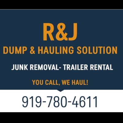 Avatar for R&J dump and hauling solution