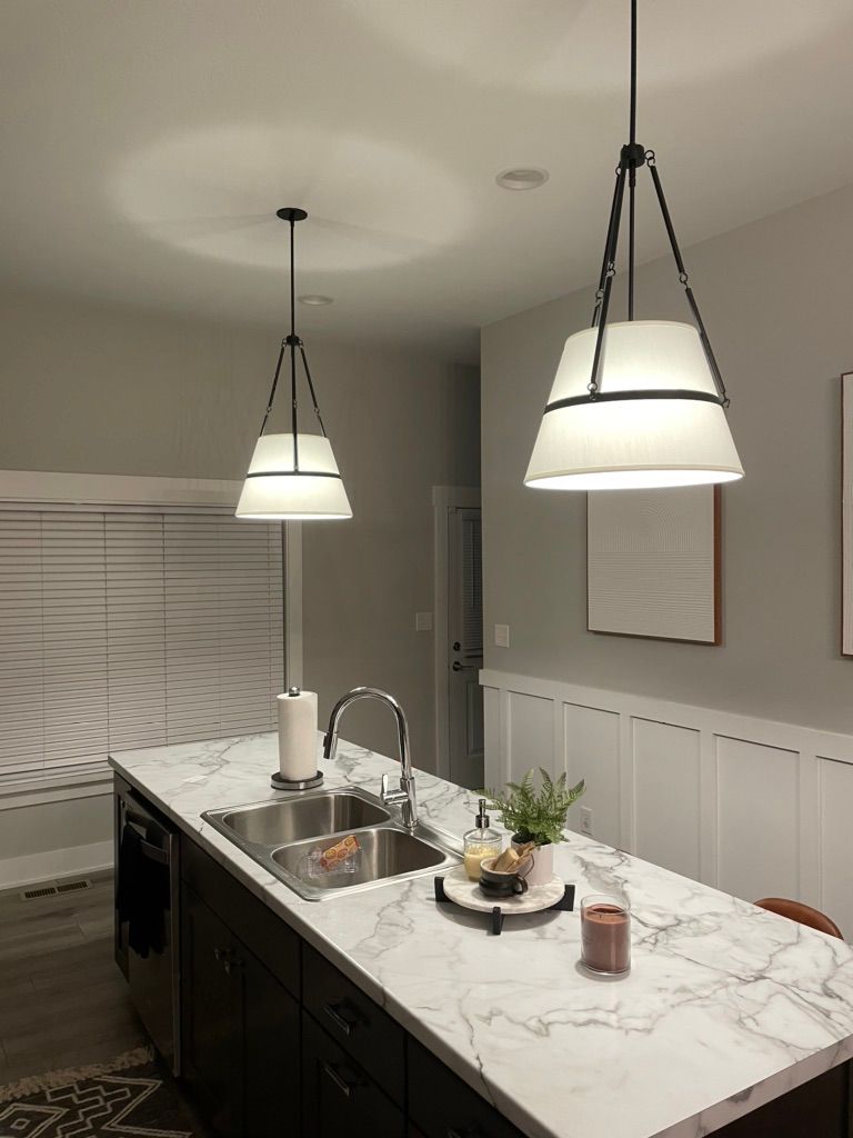 New lighting for kitchen
