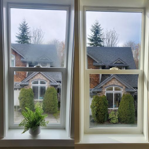 Foggy glass replacement; Lynnwood, Washington.