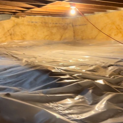 Hone insulation insulated my crawlspace. We knew w