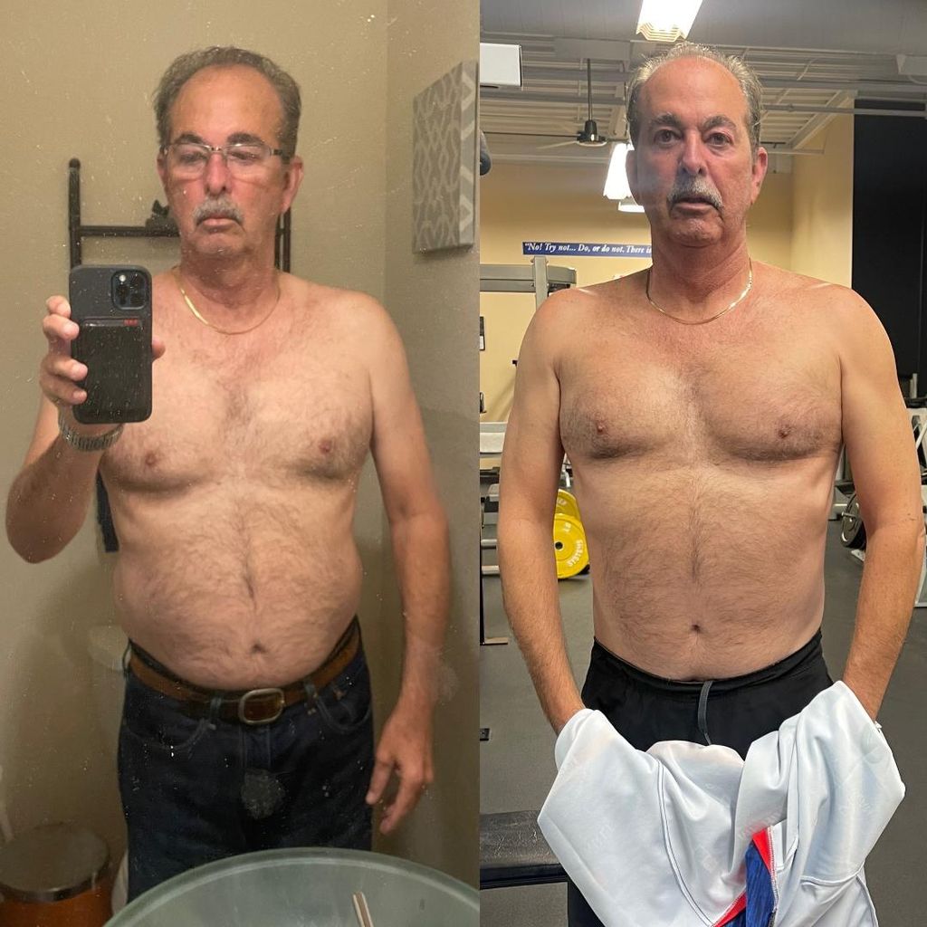 Steve made great progress in just a couple months 