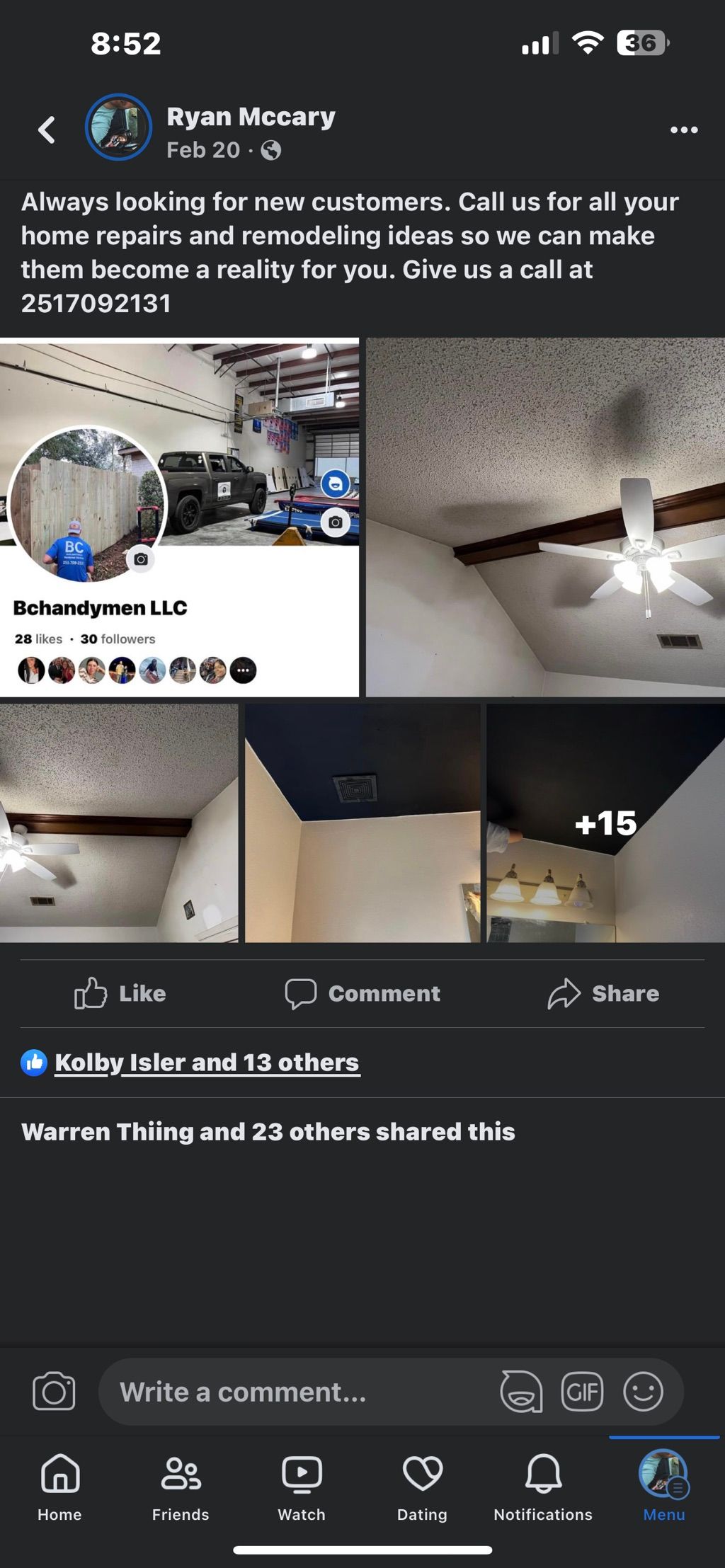 Projects and media