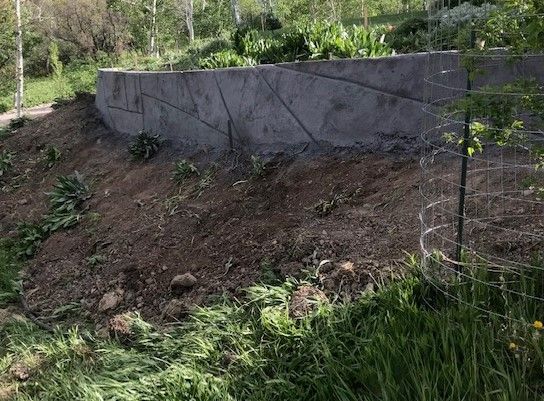 Textured Concrete Wall 