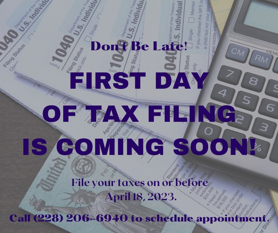 Tax Filing Deadline is April 28, 2023