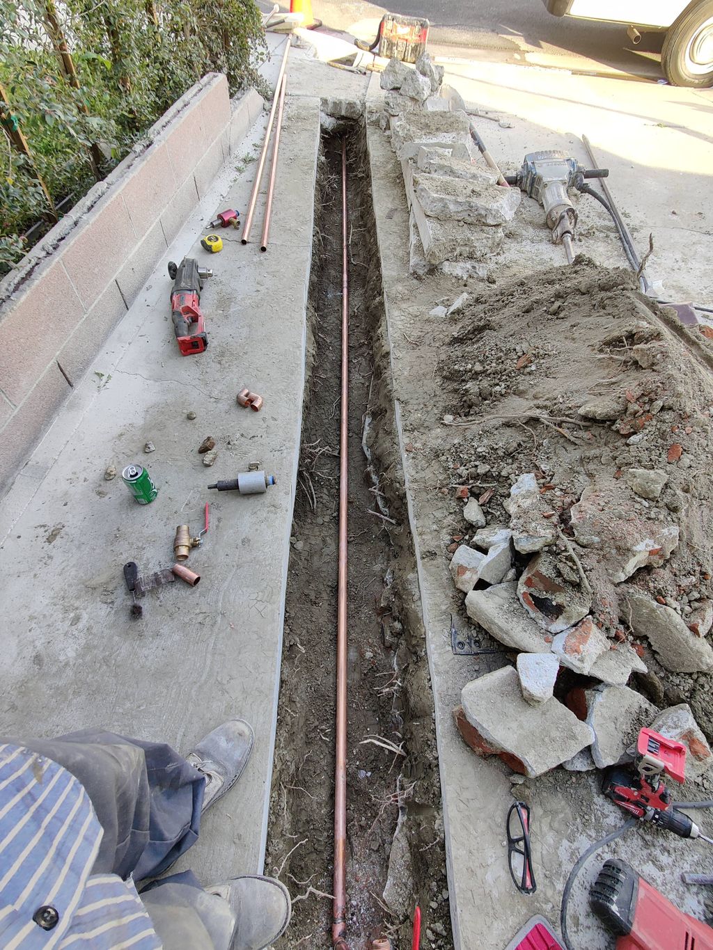 water service line repair