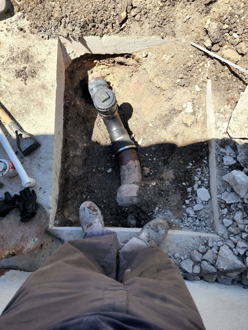 mainline drain repair