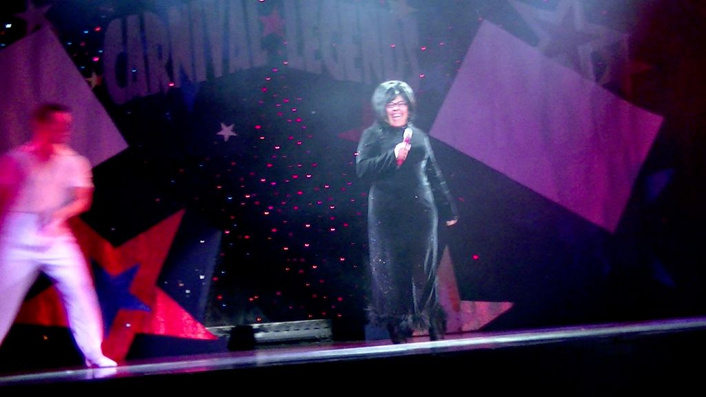 Aretha Franklin costume for a Cruise showcase