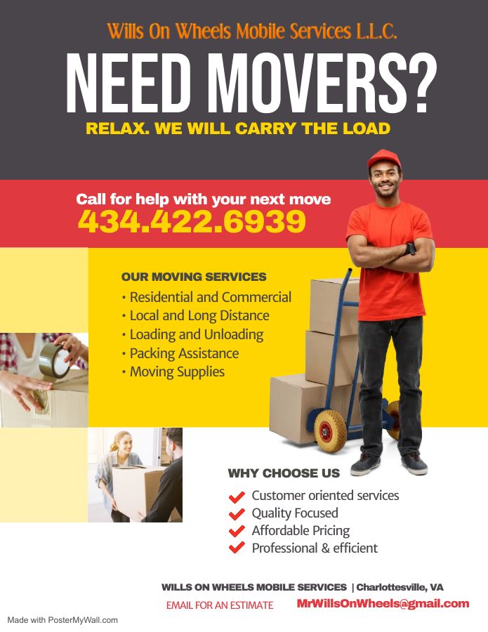 Specific questions about moving services? Give our