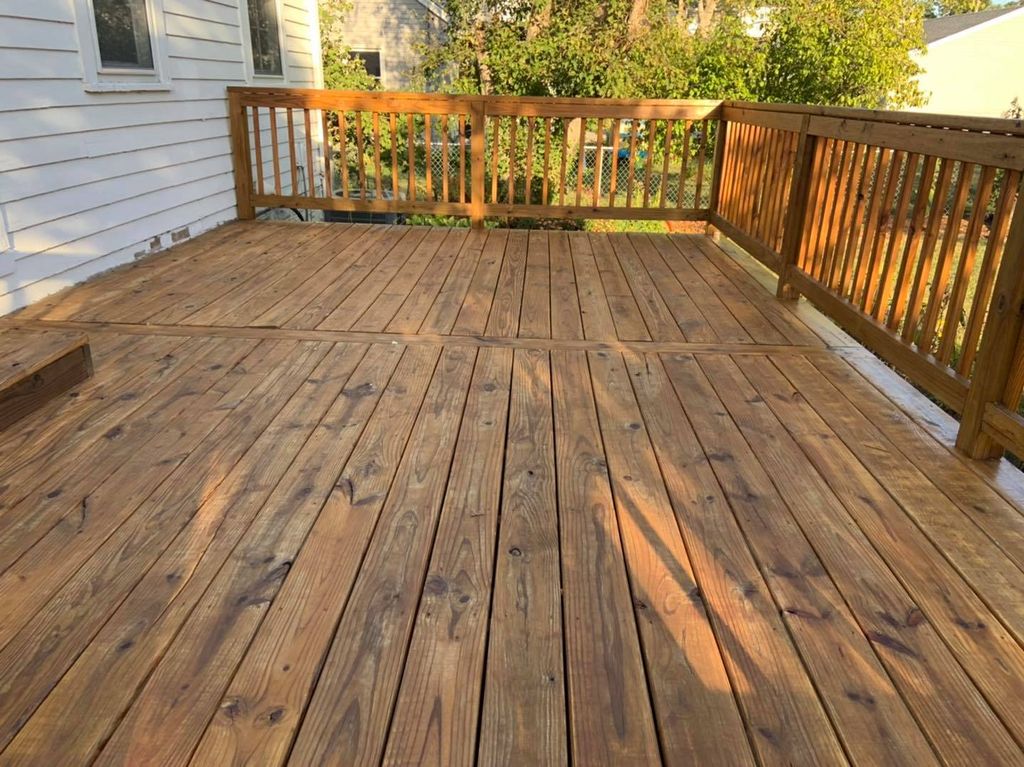 Deck Staining
