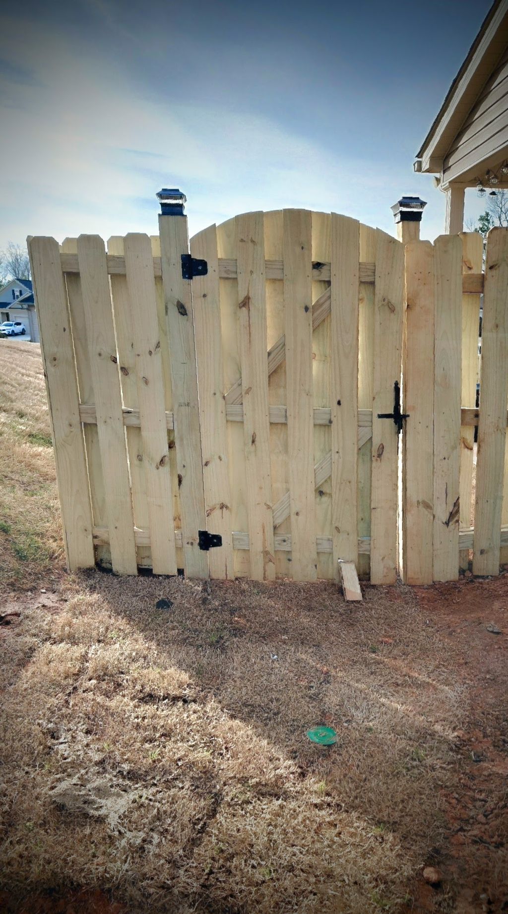custom hand built gate