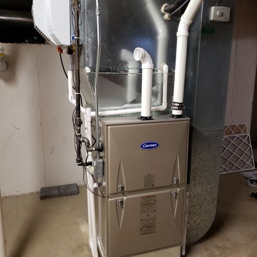 Furnace Install After