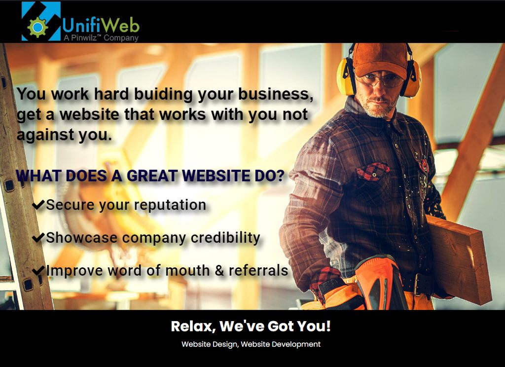 We really understand the contractor needs for a we